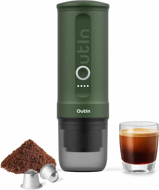 Cafetera portátil café molido Destacado 2