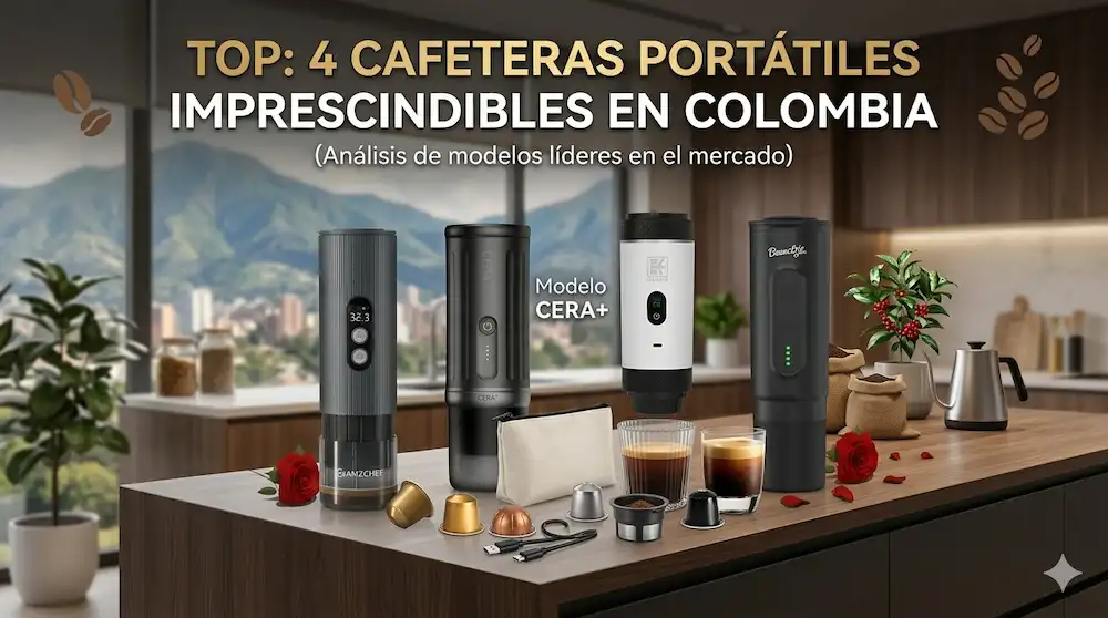 Las 4 mejores cafeteras portátiles en Colombia