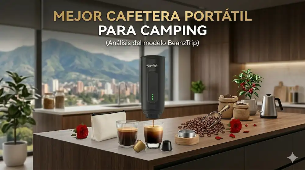Mejor cafetera portátil para camping