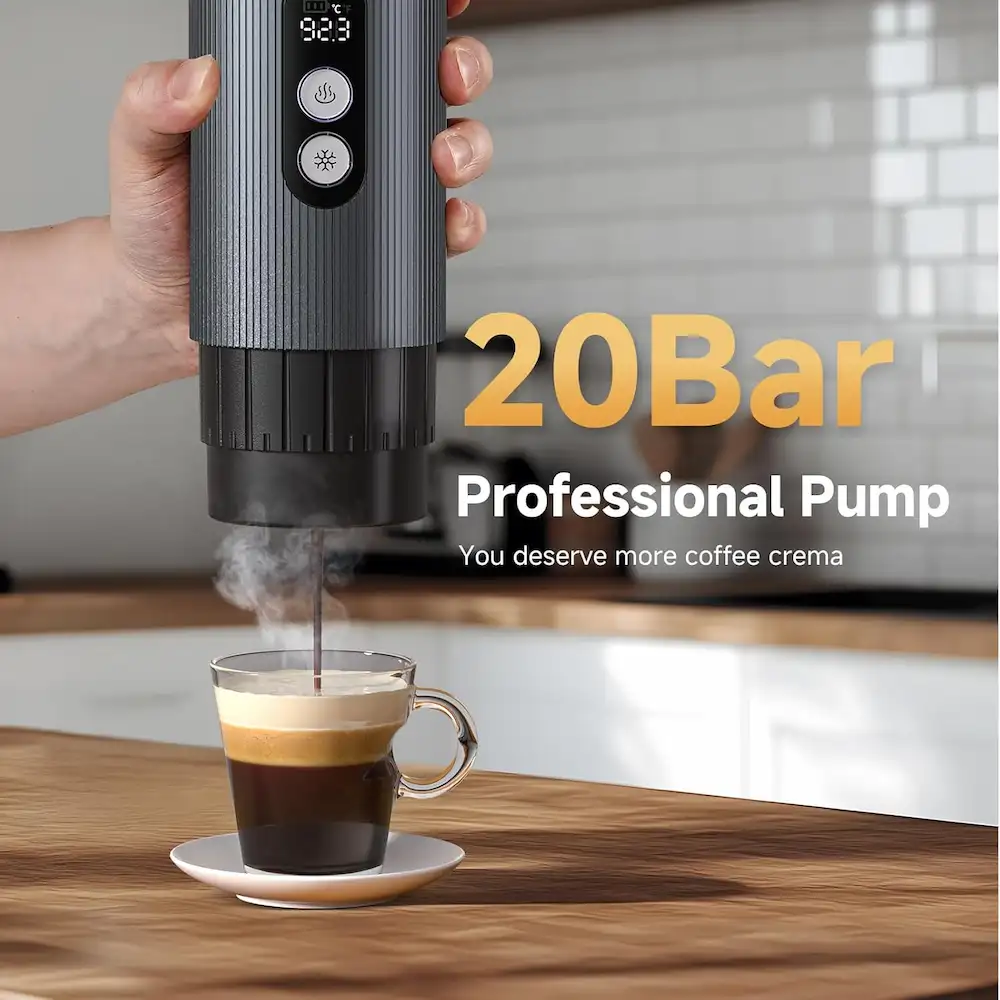 Qué significa “espresso de verdad” en una cafetera portátil